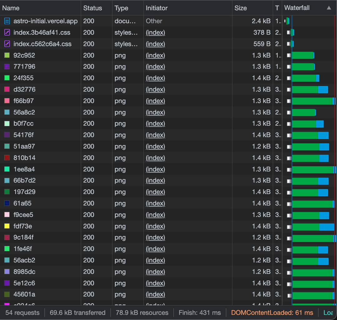 Confirmation that JS file does not exist in developer tool